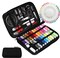 JUNING Sewing Kit with Case, 130 pcs Sewing Supplies for Home Travel and Emergency, Kids Machine, Contains 24 Spools of Thread, Mending and Sewing Needles, Scissors, Thimble, Tape Measure etc